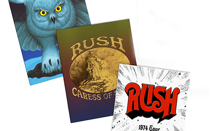 Rush Go Back in Time With ‘Missing Tourbooks Collection’