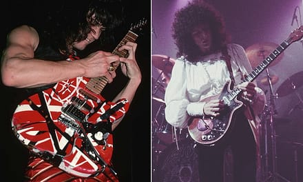 What Happened When Eddie Van Halen and Brian May Traded Guitars