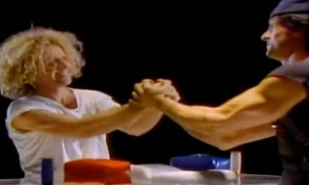 How Sammy Hagar Outmuscled Sly Stallone in ‘Winner Takes It All’
