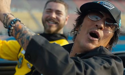 Tommy Lee Hits NASCAR Track in Post Malone’s ‘Motley Crew’ Video