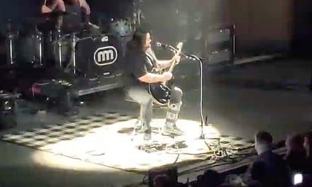 Wolfgang Van Halen Plays Show Seated With Sprained Ankle