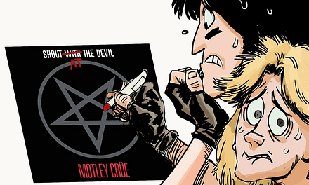 Motley Crue’s ‘Shout With the Devil’ Became ‘Shout at the Devil’