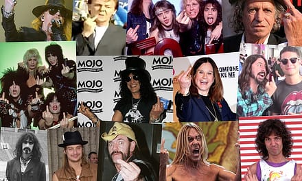 49 Rock Stars Flipping You Off