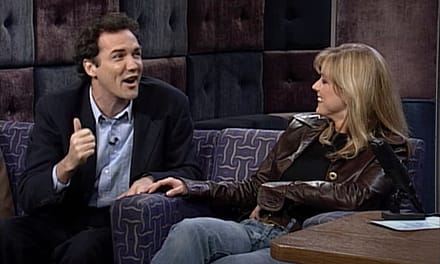 Being Teased by Norm Macdonald Left Courtney Thorne-Smith ‘Giddy’
