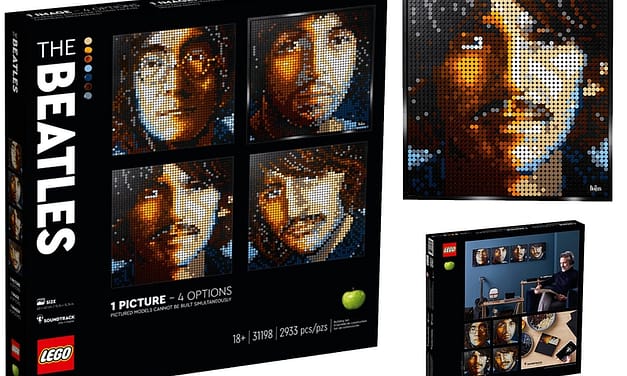 New Beatles Lego Art Set Revealed