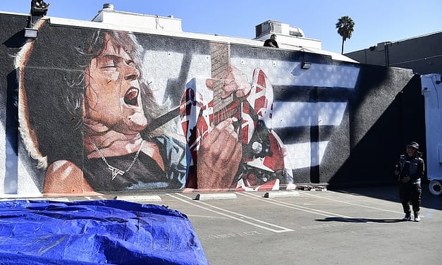 Wolfgang Van Halen Offers ‘Gratitude’ to Eddie Mural Artist