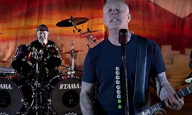 Watch Metallica Play ‘Battery’ Live on ‘Colbert’