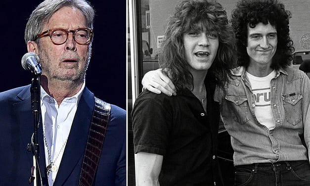 When Eric Clapton Felt ‘Insulted’ by Eddie Van Halen, Brian May