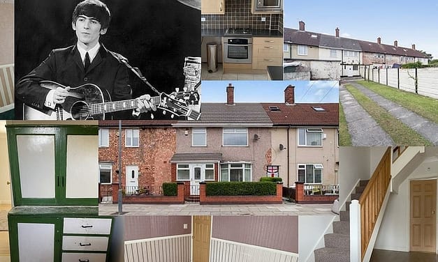 George Harrison’s Childhood Home Up for Auction