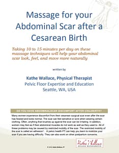 Abdominal Scar Massage after Childbirth