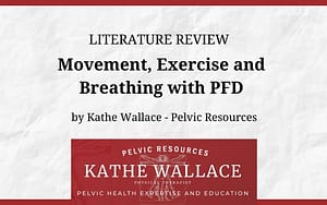 Literature Review: Movement Exercise Breathing with PFD