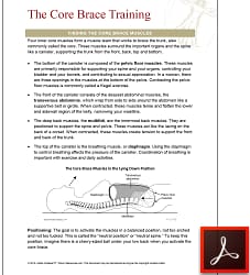 The Core Brace Training