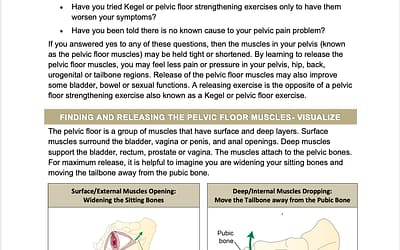 Releasing the Pelvic Floor: The Reverse Kegel Exercise for Women