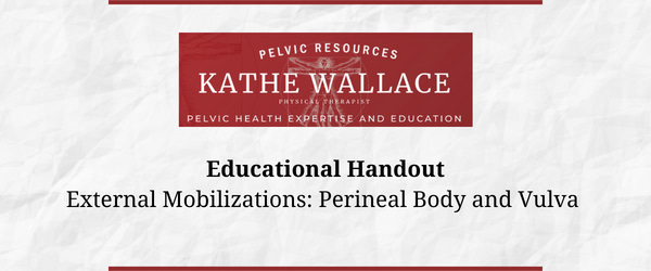 External - Perineal Body and Vulvar Mobilizations